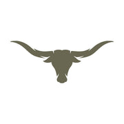 Longhorn Skull Delrin Leather Stamp - All Good Leather Co.