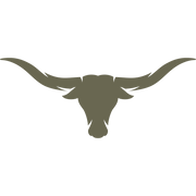 Longhorn Skull Delrin Leather Stamp - All Good Leather Co.
