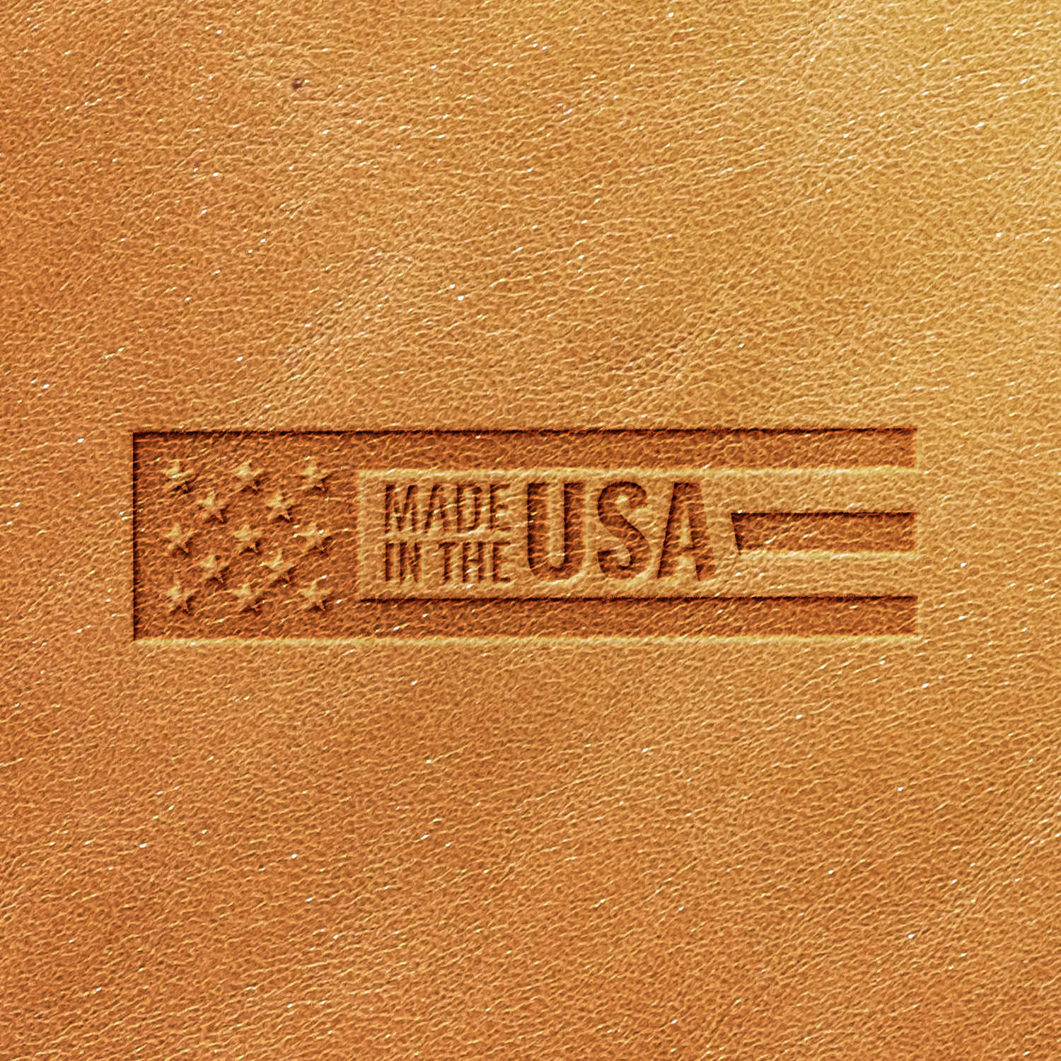 Made in USA Delrin Leather Stamp - All Good Leather Co.