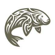 Manatee Delrin Leather Stamp - All Good Leather Co.