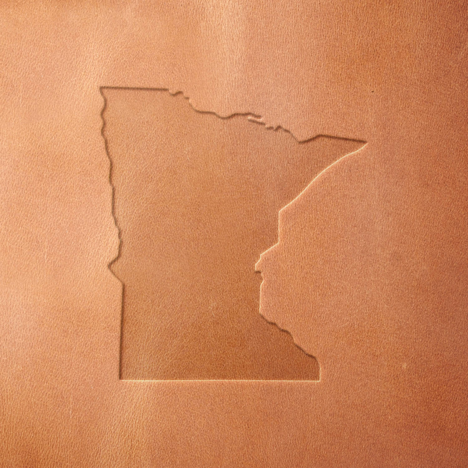 Minnesota Delrin Leather Stamp - All Good Leather Co.