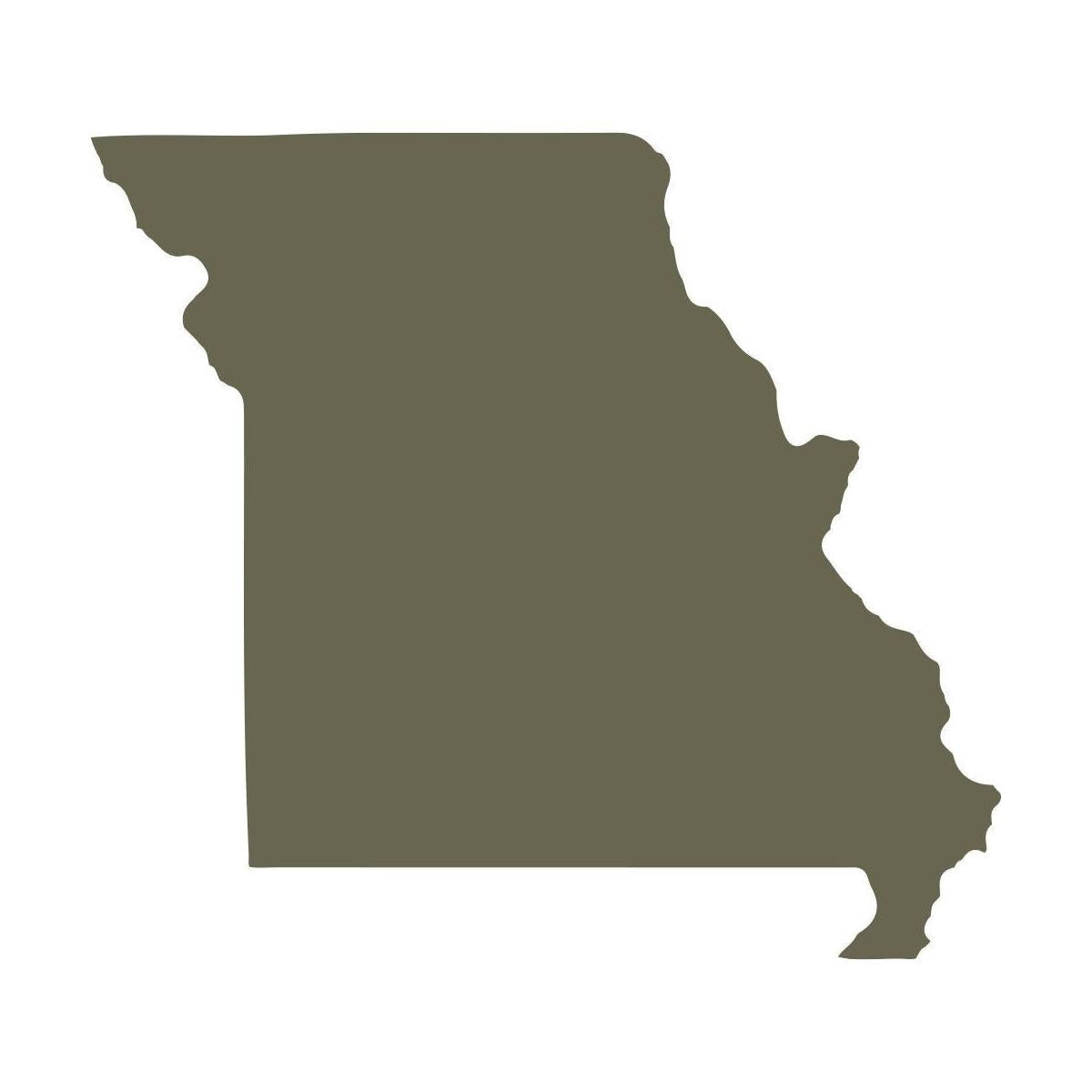 Missouri Delrin Leather Stamp - All Good Leather Co.