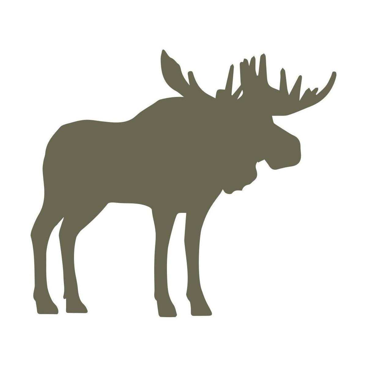Moose Delrin Leather Stamp - All Good Leather Co.
