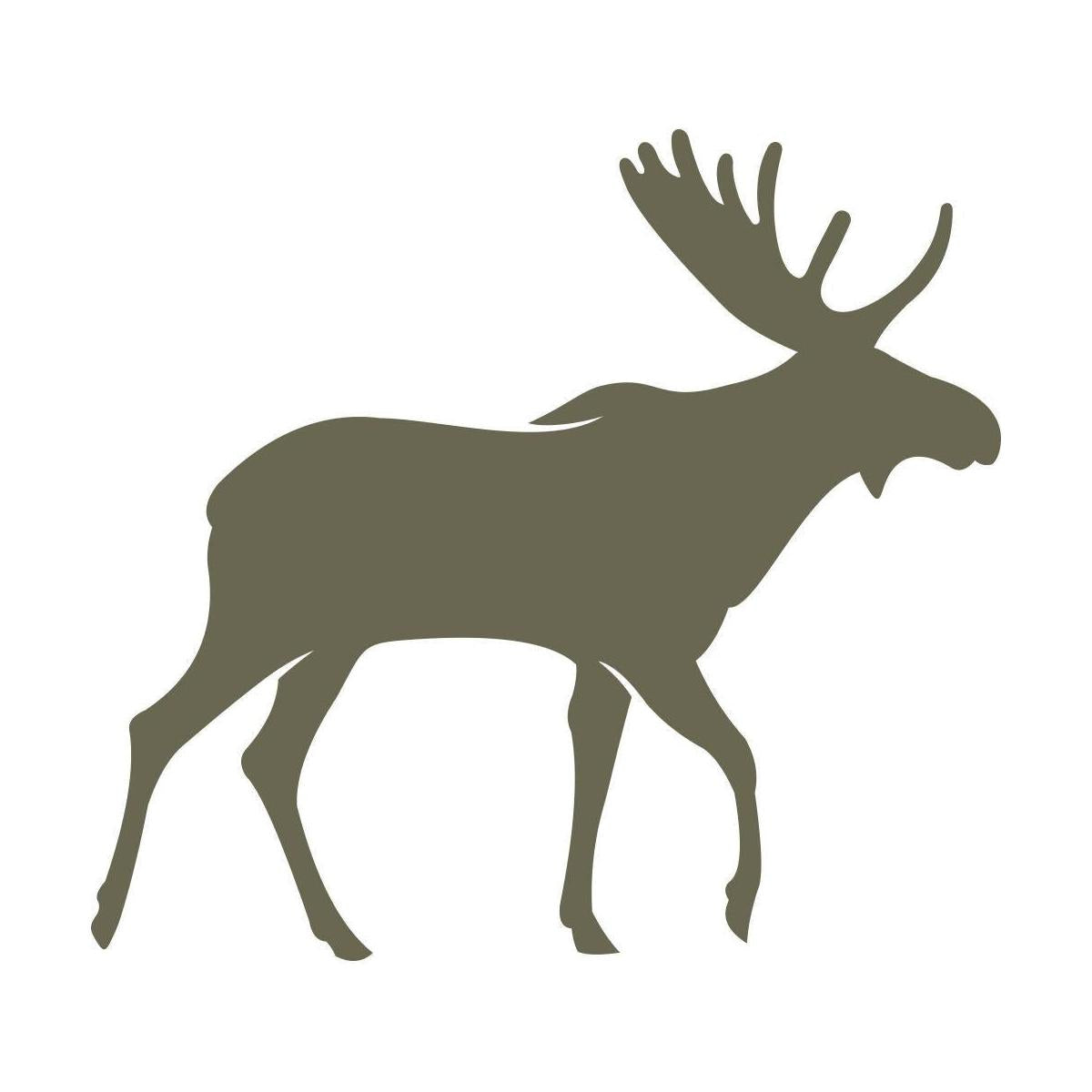 Moose Delrin Leather Stamp - All Good Leather Co.