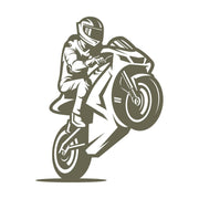 Motorcycle Delrin Leather Stamp - All Good Leather Co.