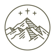 Mountain and Stars Delrin Leather Stamp - All Good Leather Co.