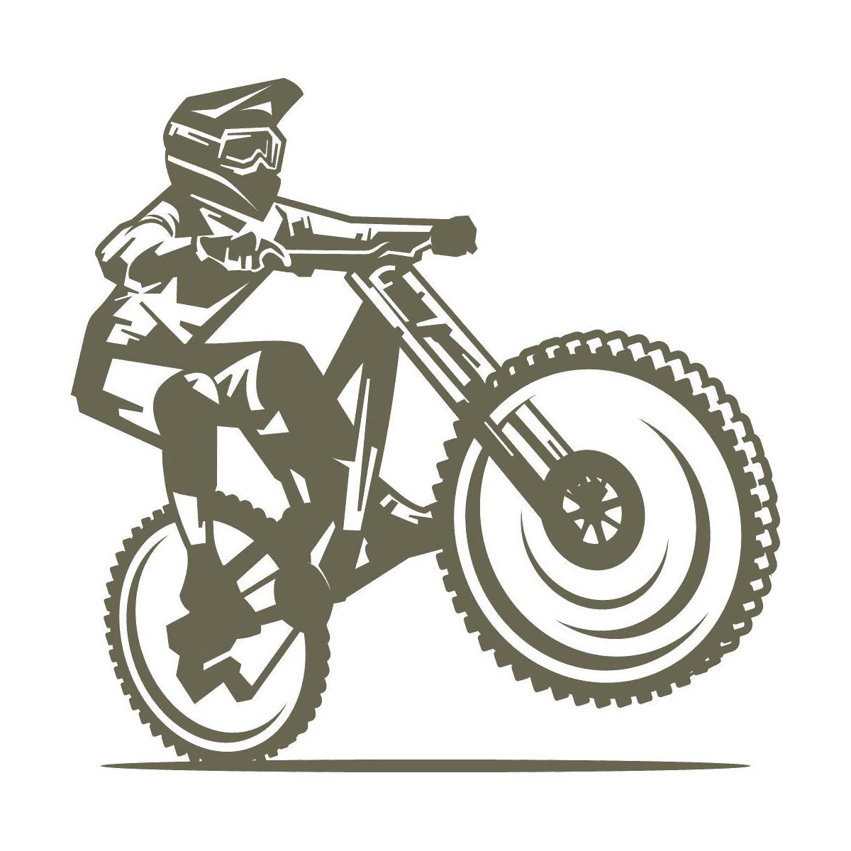 Mountain Bike Delrin Leather Stamp - All Good Leather Co.