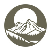 Mountain Delrin Leather Stamp - All Good Leather Co.