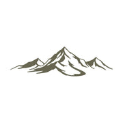 Mountain Delrin Leather Stamp - All Good Leather Co.