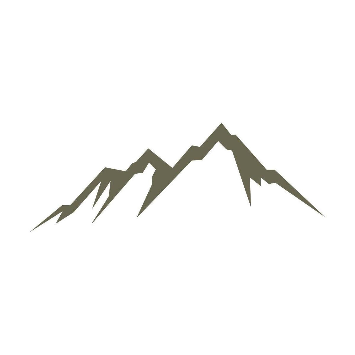 Mountain Delrin Leather Stamp