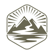 Mountainscape Delrin Leather Stamp - All Good Leather Co.
