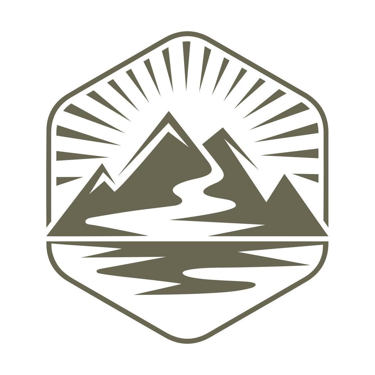 Mountainscape Delrin Leather Stamp - All Good Leather Co.