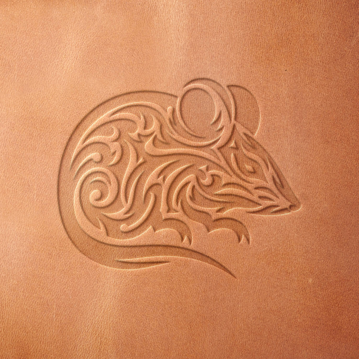 Mouse Delrin Leather Stamp - All Good Leather Co.