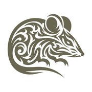 Mouse Delrin Leather Stamp - All Good Leather Co.