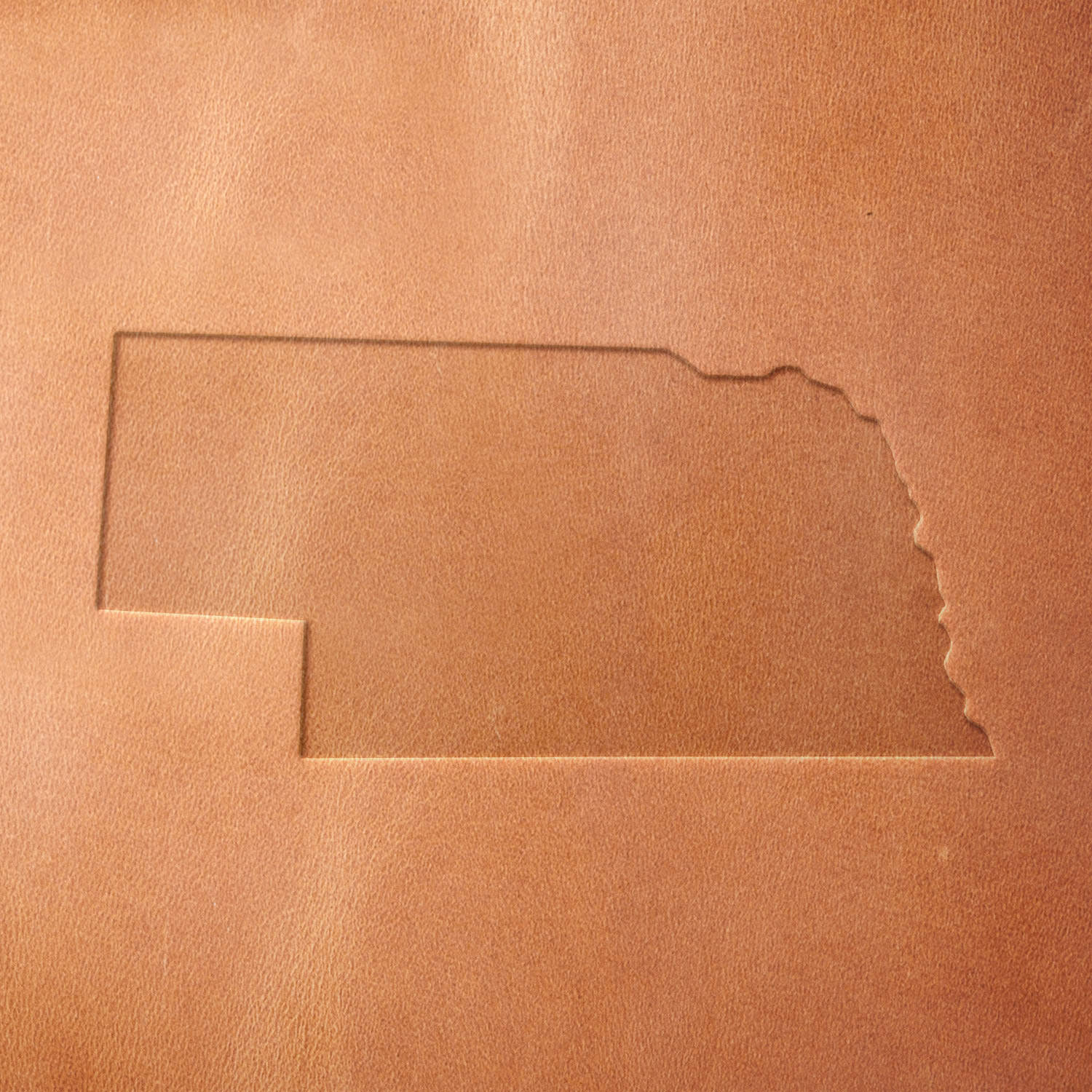 Nebraska Delrin Leather Stamp - All Good Leather Co.