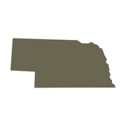 Nebraska Delrin Leather Stamp - All Good Leather Co.