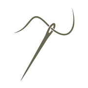 Needle and Thread Helmet Delrin Leather Stamp - All Good Leather Co.