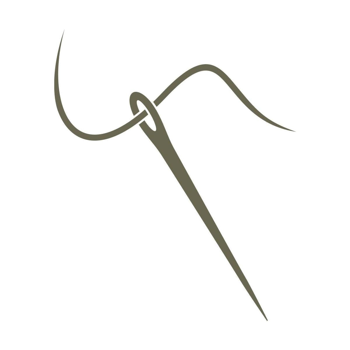 Needle and Thread Delrin Leather Stamp