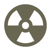 Nuclear Symbol Delrin Leather Stamp - All Good Leather Co.