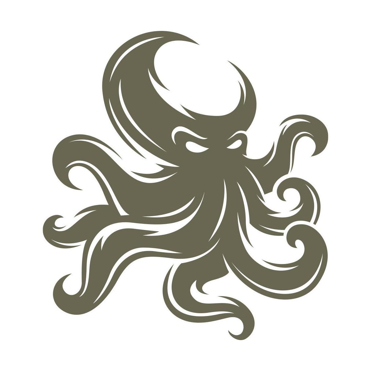 Octopus Delrin Leather Stamp - All Good Leather Co.