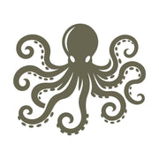 Octopus Delrin Leather Stamp - All Good Leather Co.