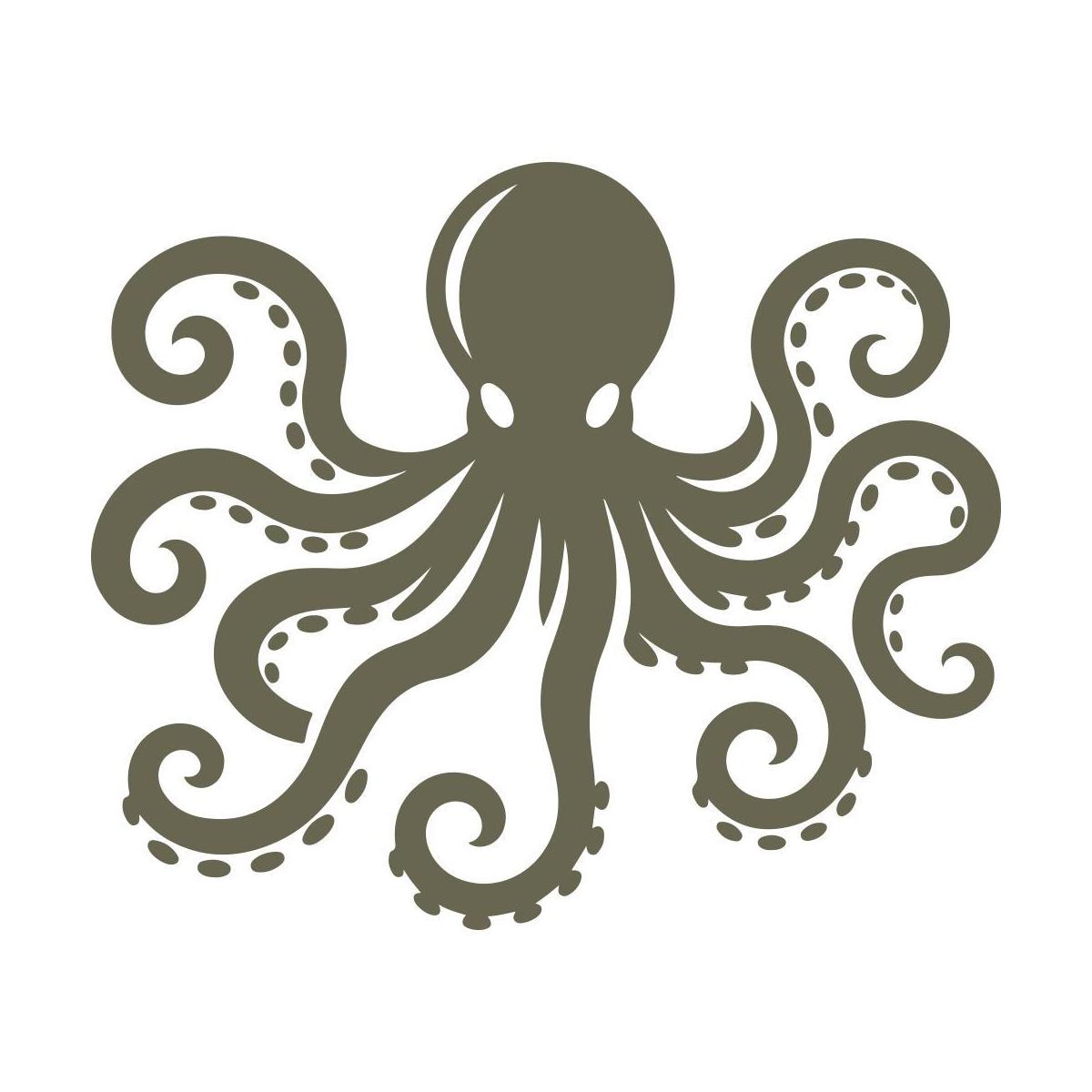 Octopus Delrin Leather Stamp - All Good Leather Co.