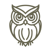 Owl Delrin Leather Stamp - All Good Leather Co.
