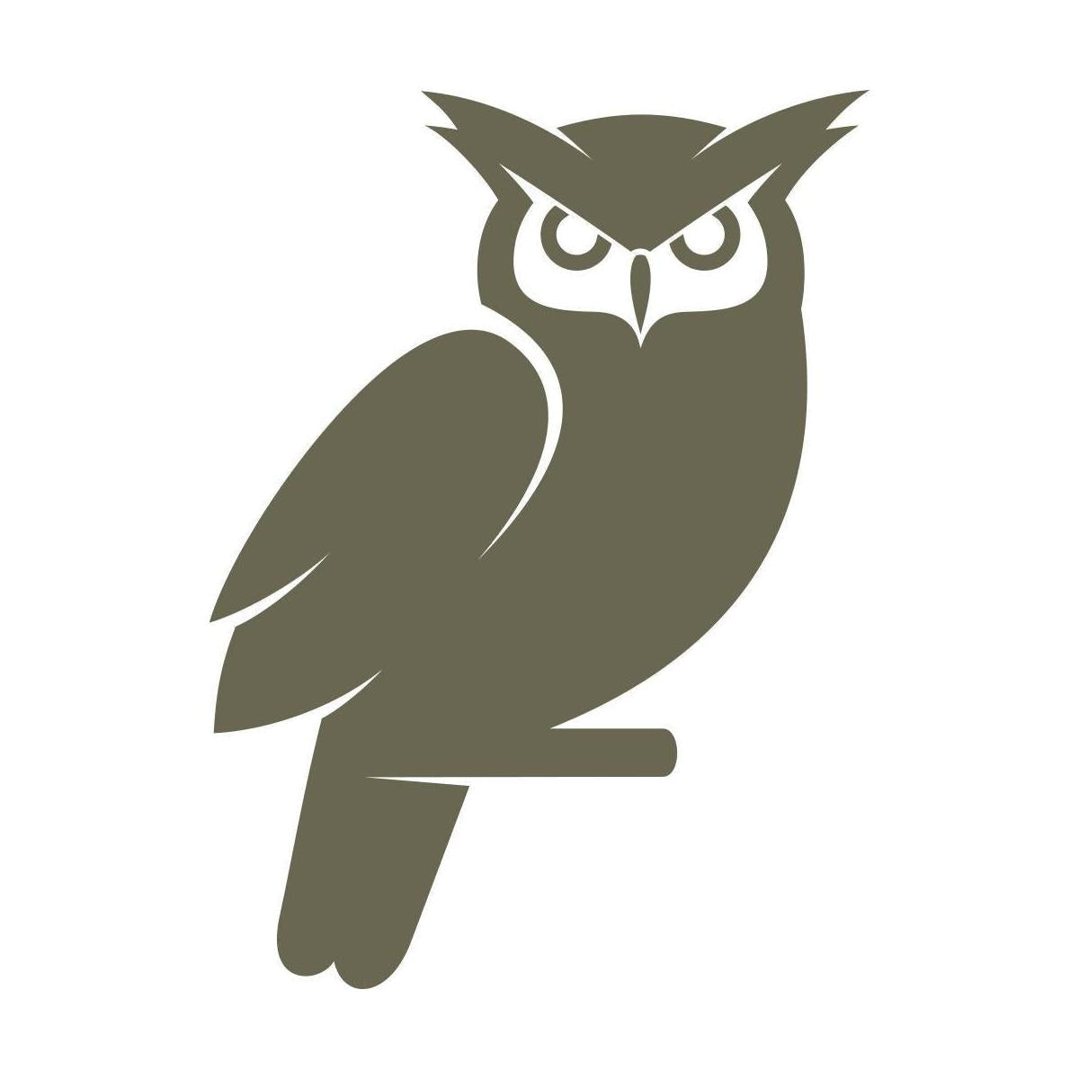 Owl Delrin Leather Stamp - All Good Leather Co.