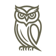 Owl Delrin Leather Stamp - All Good Leather Co.