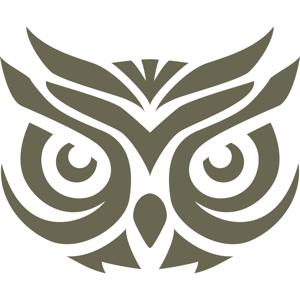 Owl Head Delrin Leather Stamp - All Good Leather Co.