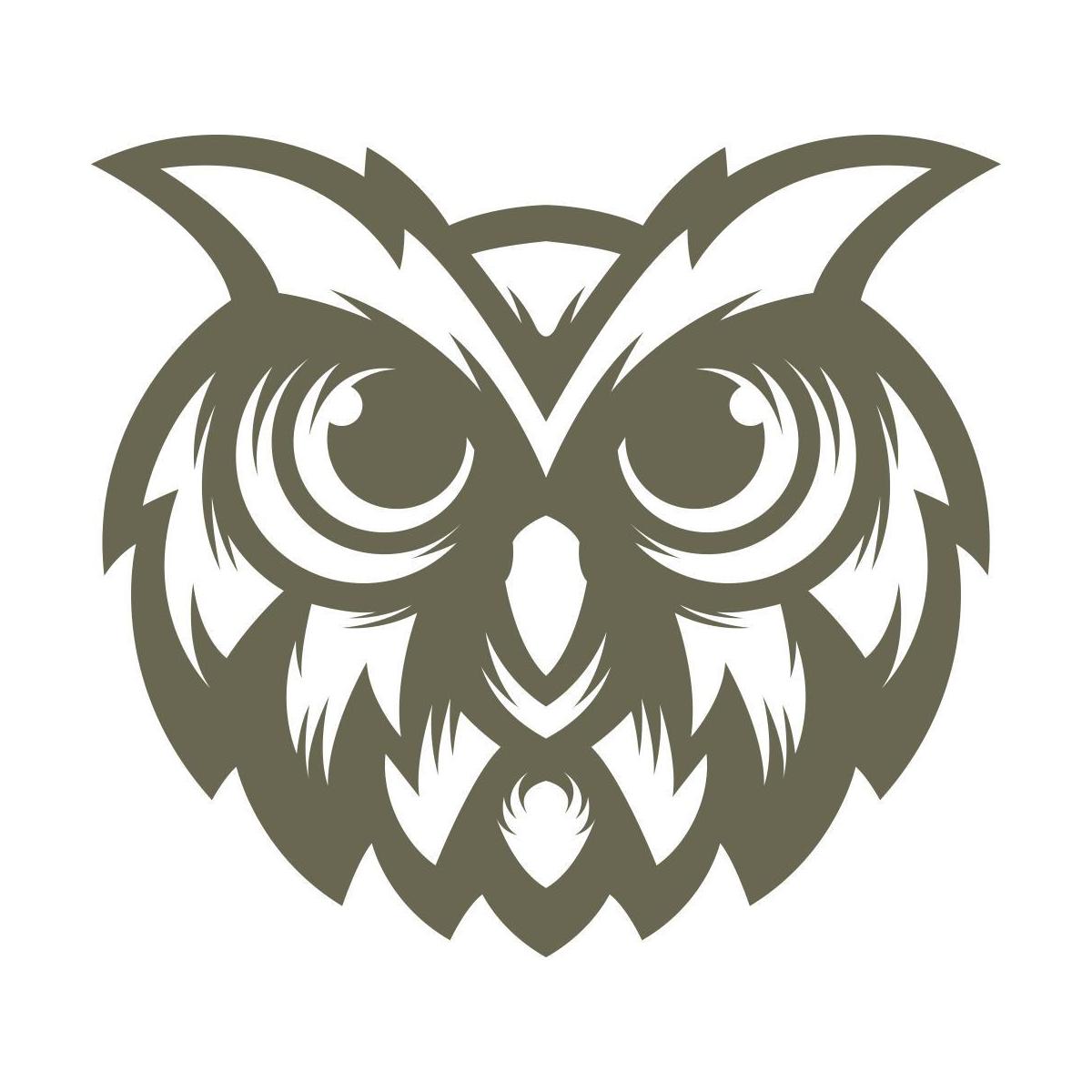 Owl Head Delrin Leather Stamp - All Good Leather Co.