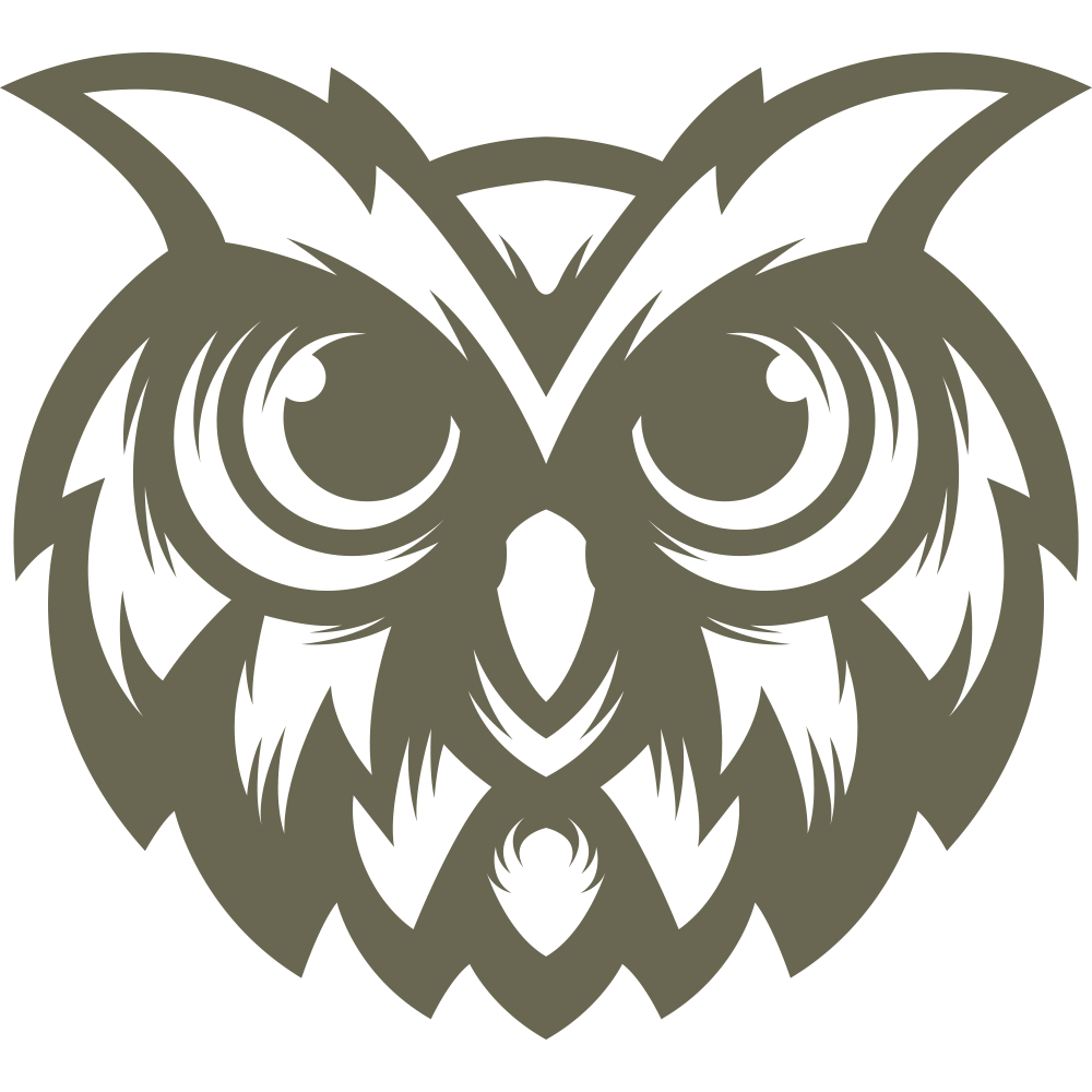 Owl Head Delrin Leather Stamp - All Good Leather Co.