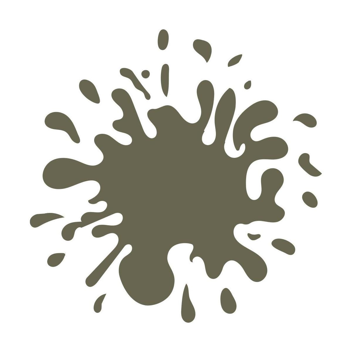 Paint Splatter Delrin Leather Stamp - All Good Leather Co.