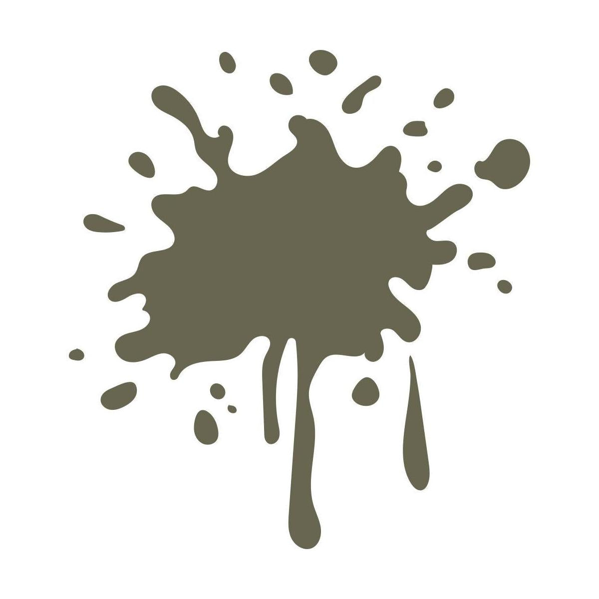 Paint Splatter Delrin Leather Stamp - All Good Leather Co.