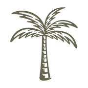 Palm Tree Delrin Leather Stamp - All Good Leather Co.