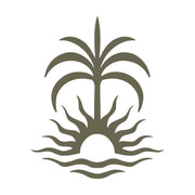 Palm Tree with Sun Delrin Leather Stamp - All Good Leather Co.