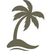 Palm Trees Delrin Leather Stamp - All Good Leather Co.