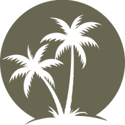 Palm Trees Delrin Leather Stamp - All Good Leather Co.