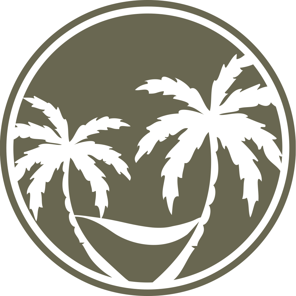 Palm Trees Delrin Leather Stamp - All Good Leather Co.