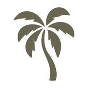 Palm Trees Delrin Leather Stamp - All Good Leather Co.