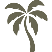 Palm Trees Delrin Leather Stamp - All Good Leather Co.