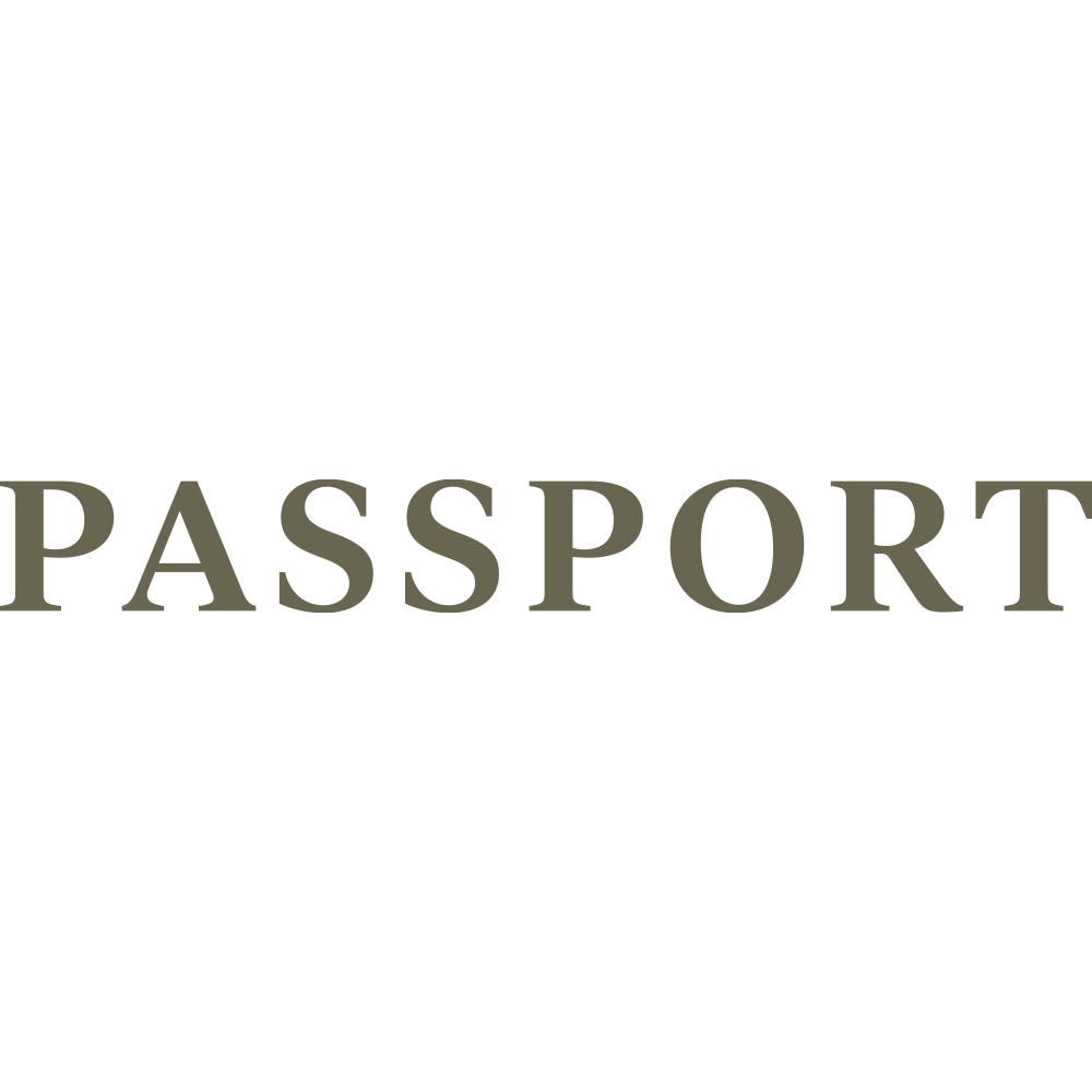 Passport Delrin Leather Stamp - All Good Leather Co.