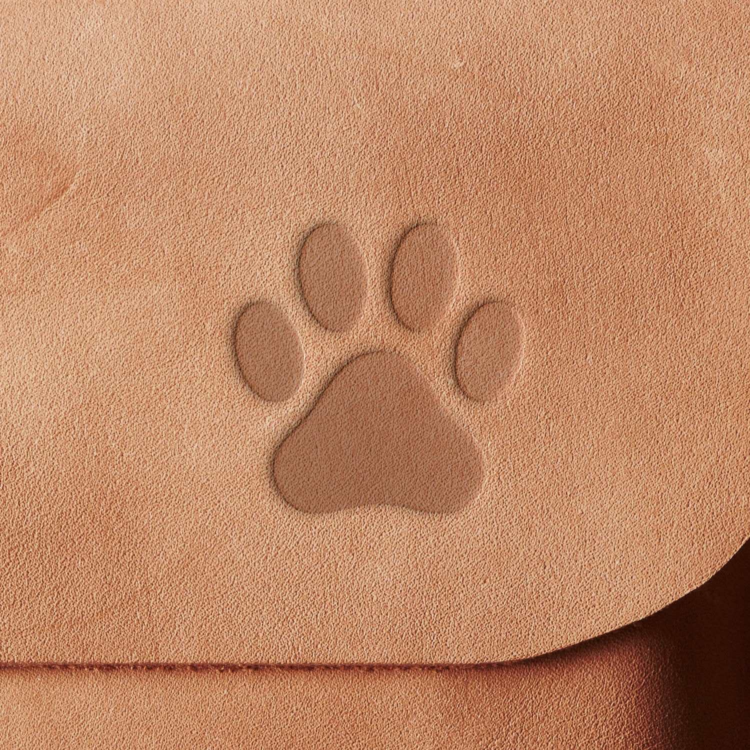 Paw Delrin Leather Stamp - All Good Leather Co.