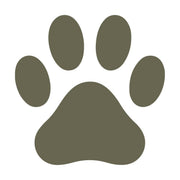 Paw Delrin Leather Stamp - All Good Leather Co.