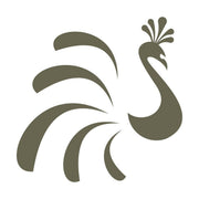 Peacock Delrin Leather Stamp - All Good Leather Co.