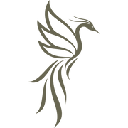 Phoenix Bird Delrin Leather Stamp - All Good Leather Co.