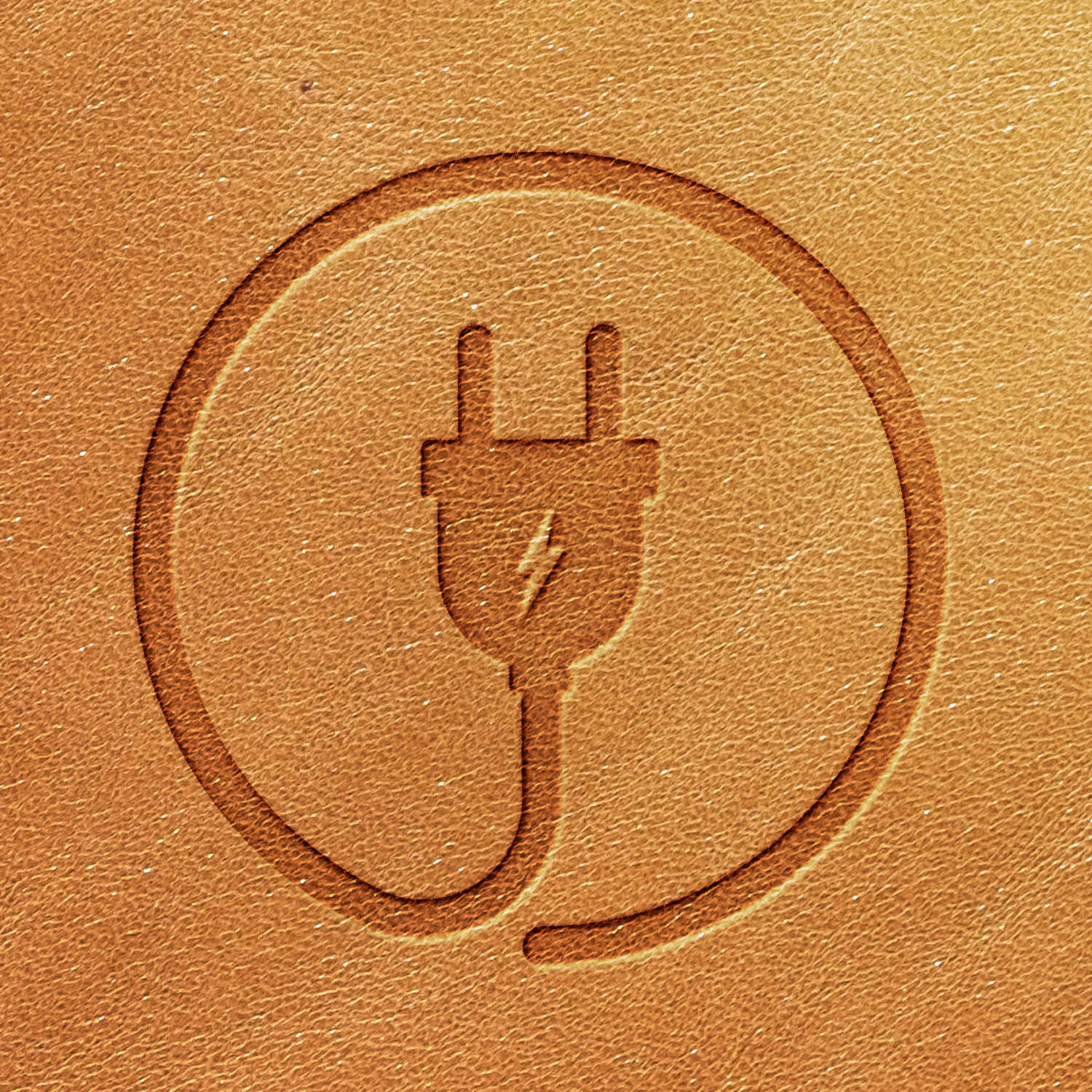 Plug Delrin Leather Stamp - All Good Leather Co.