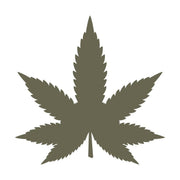 Pot Leaf Delrin Leather Stamp - All Good Leather Co.
