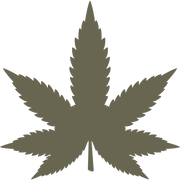 Pot Leaf Delrin Leather Stamp - All Good Leather Co.