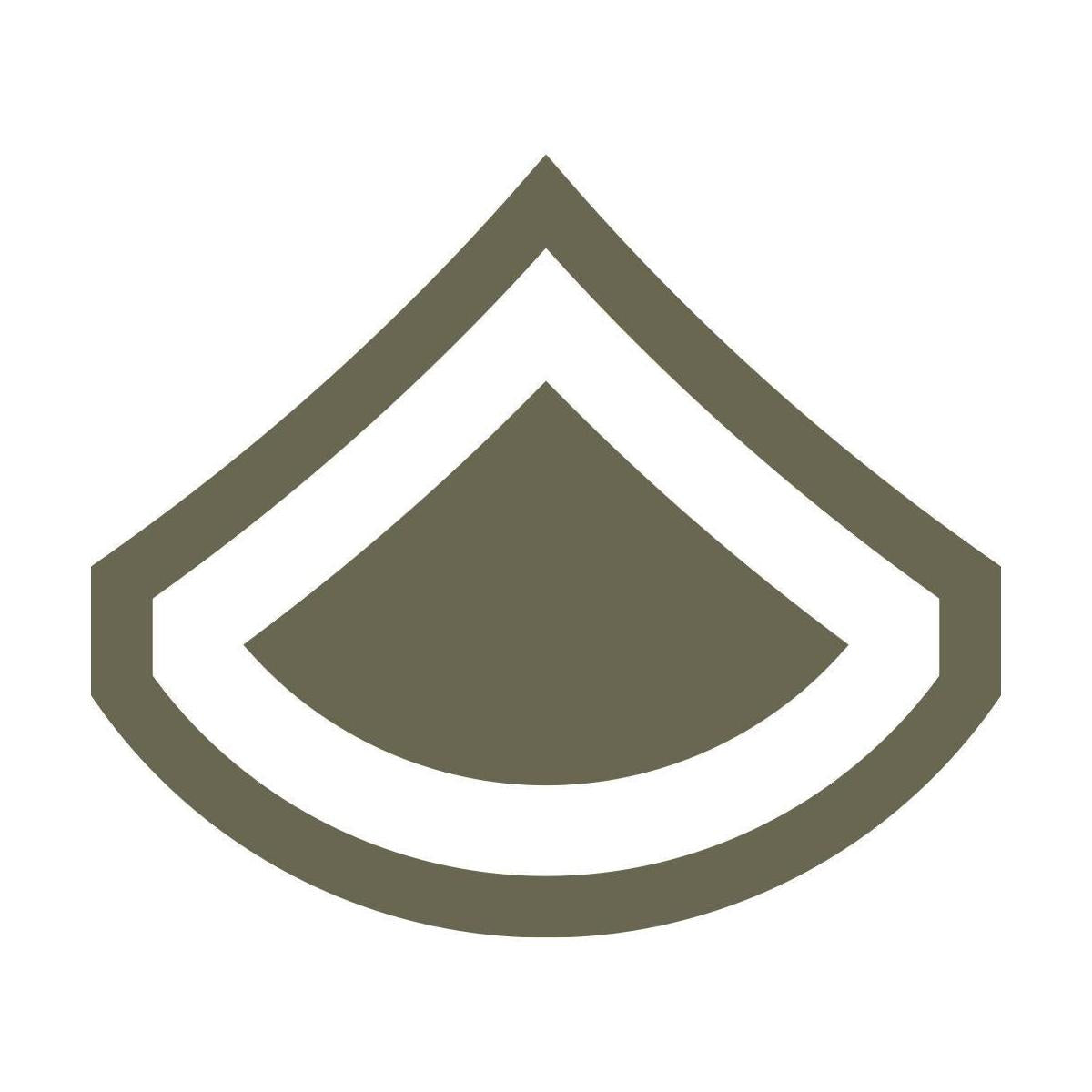 Private First Class Delrin Leather Stamp - All Good Leather Co.